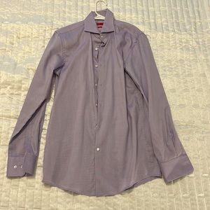 Hugo Boss purple dress shirt